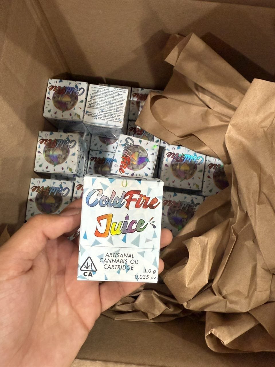 Cold Fire Juice Carts