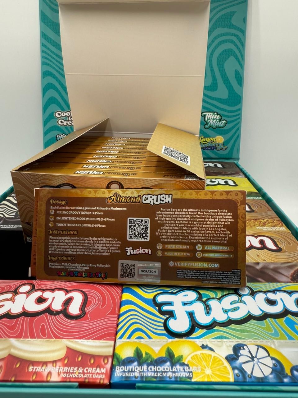 Fusion Premium Infused Chocolate Bars - Image 6