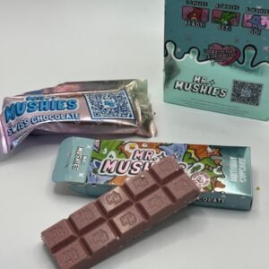 Mr Mushies Chocolate Bars