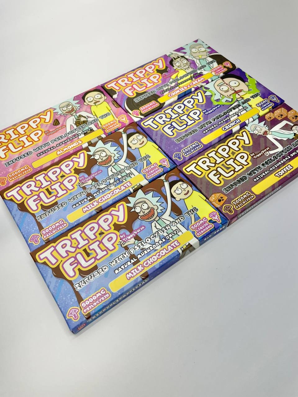 Trippy Flip Chocolate Bars